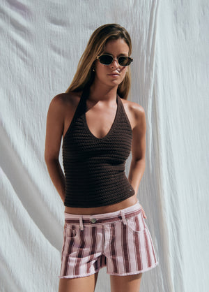 Top crochet halter