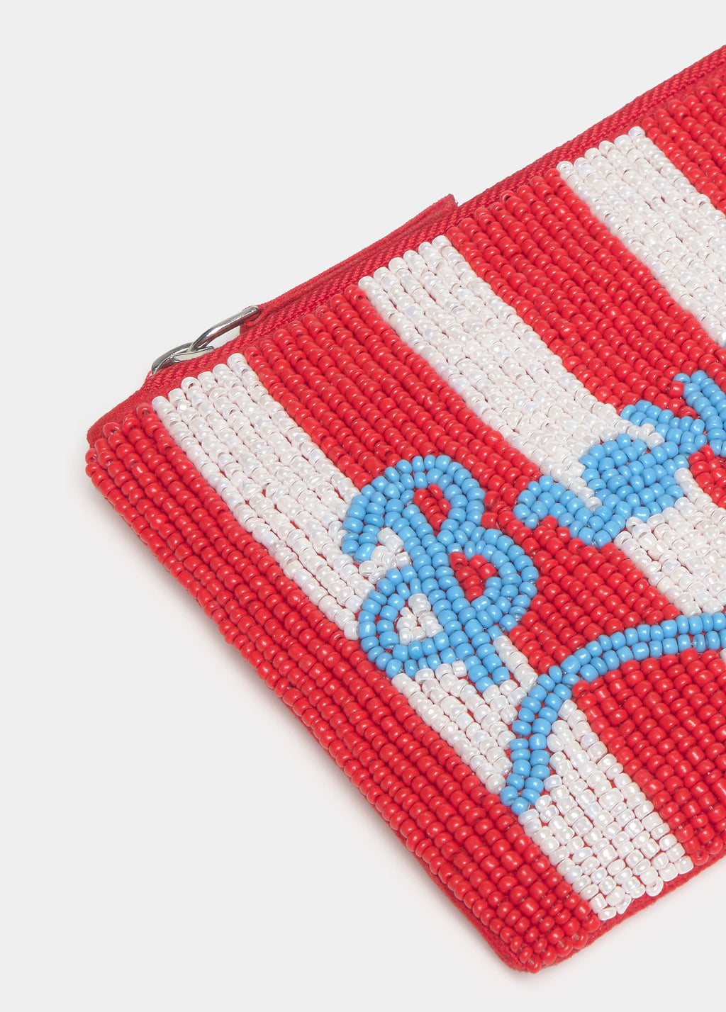 Monedero beads rayas