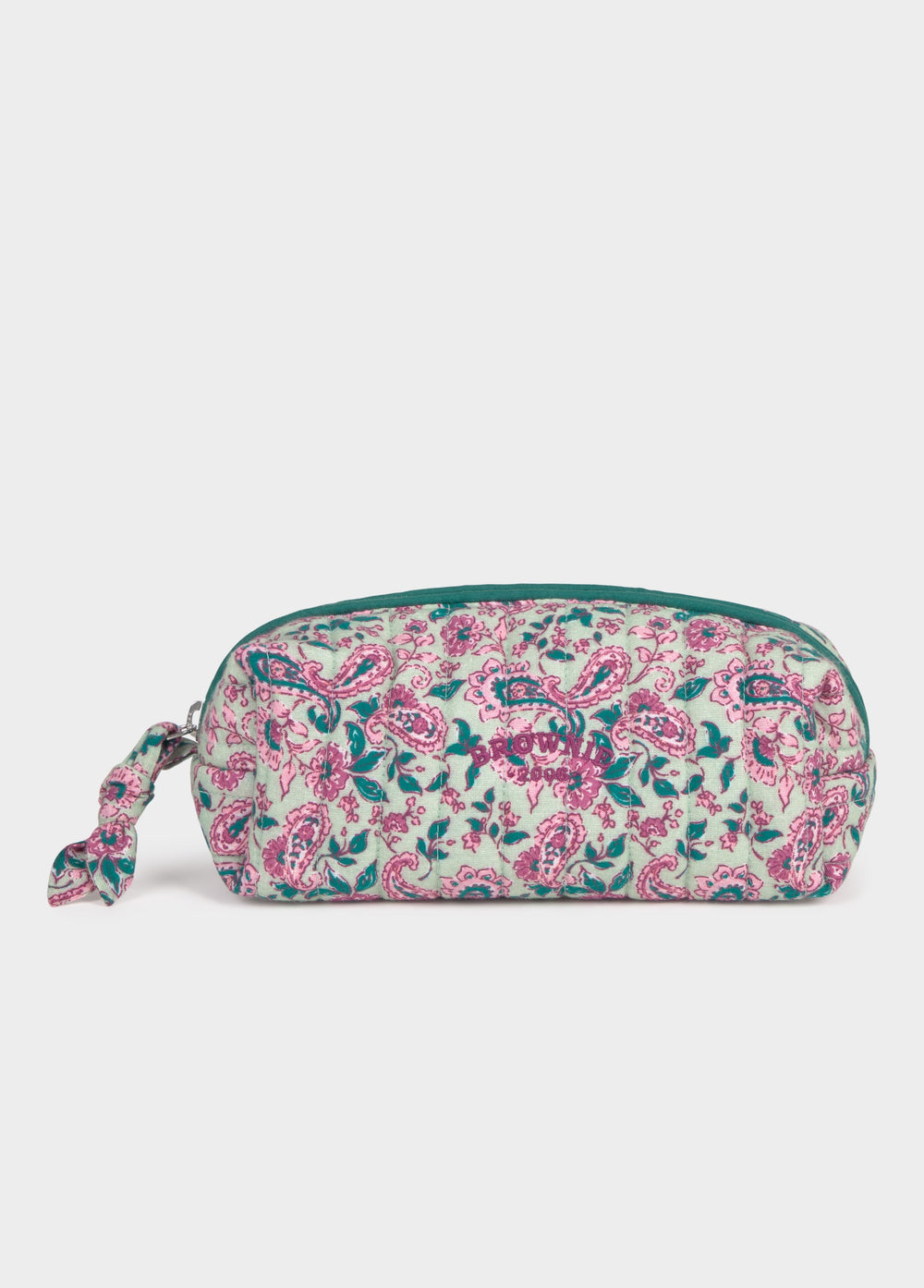 Small printed makeup bag