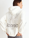 Sudadera capucha alas