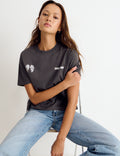 T-shirt ailes à paillettes