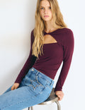 Camiseta cut out delantero