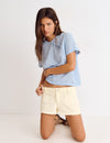 Short tachas decorativas