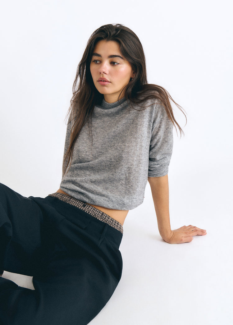 Basic crew-neck sweater