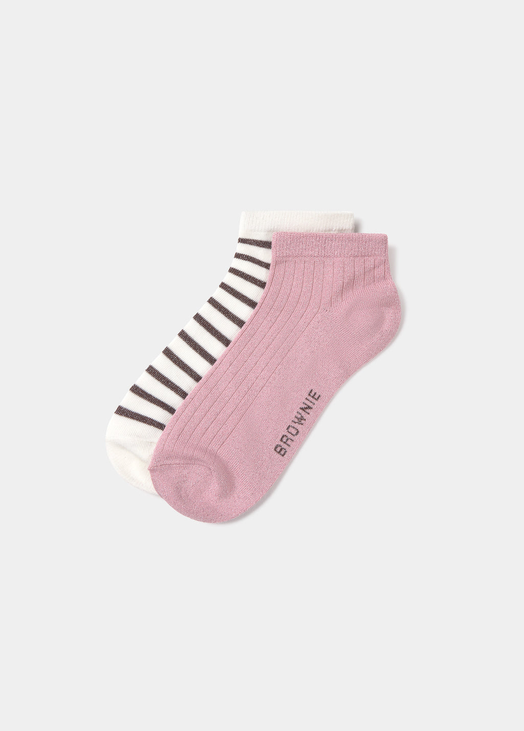 Pack of short lurex socks