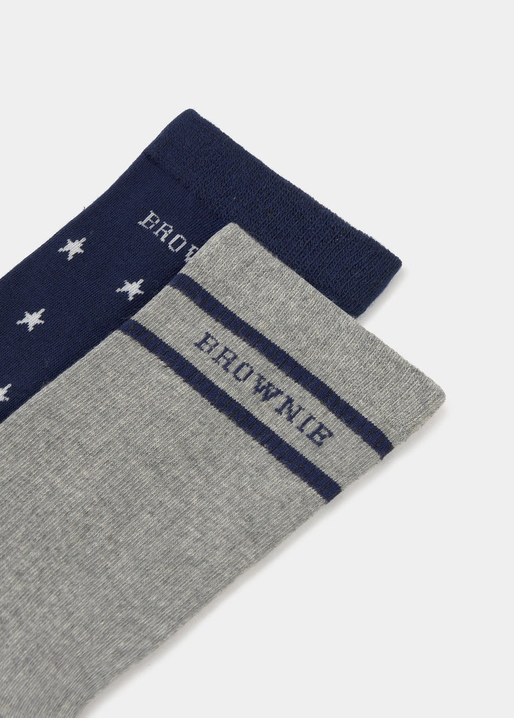Star and plain sock pack