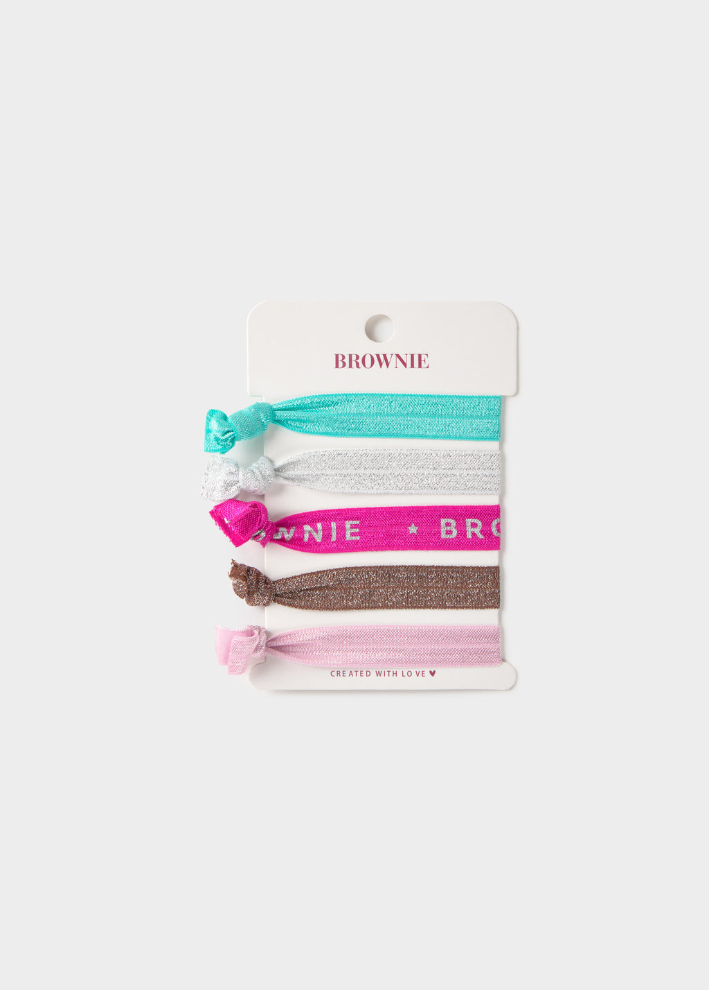 Pack elastiekjes brownie logo