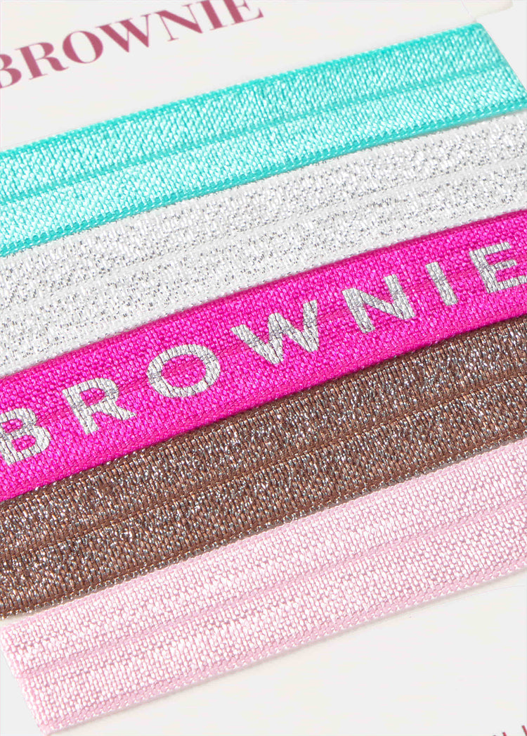 Pack gomme logo brownie