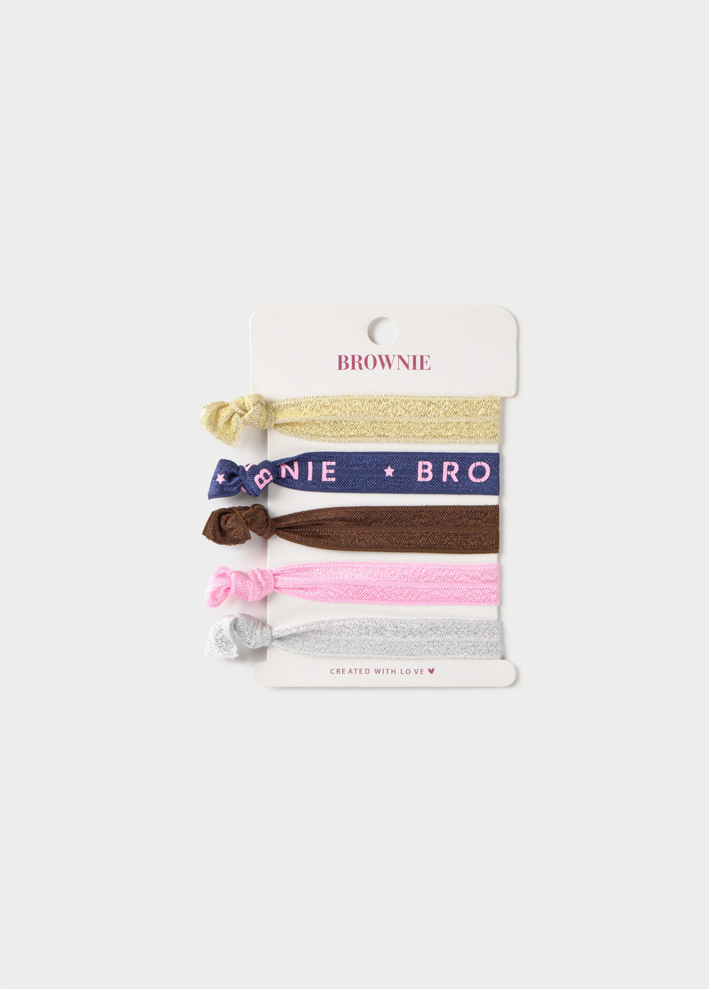 Pack gomas brownie logo