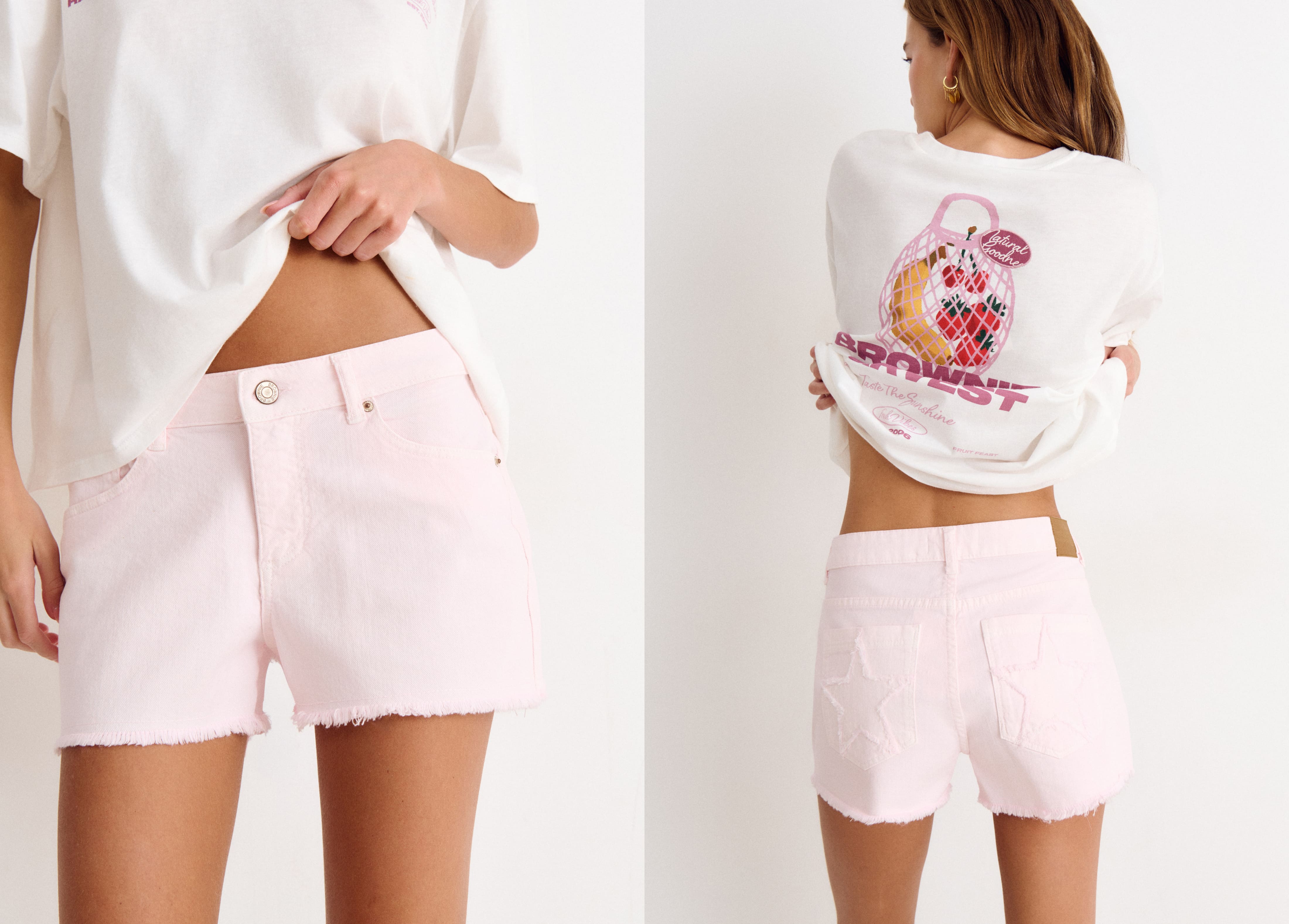 Short amb parche
