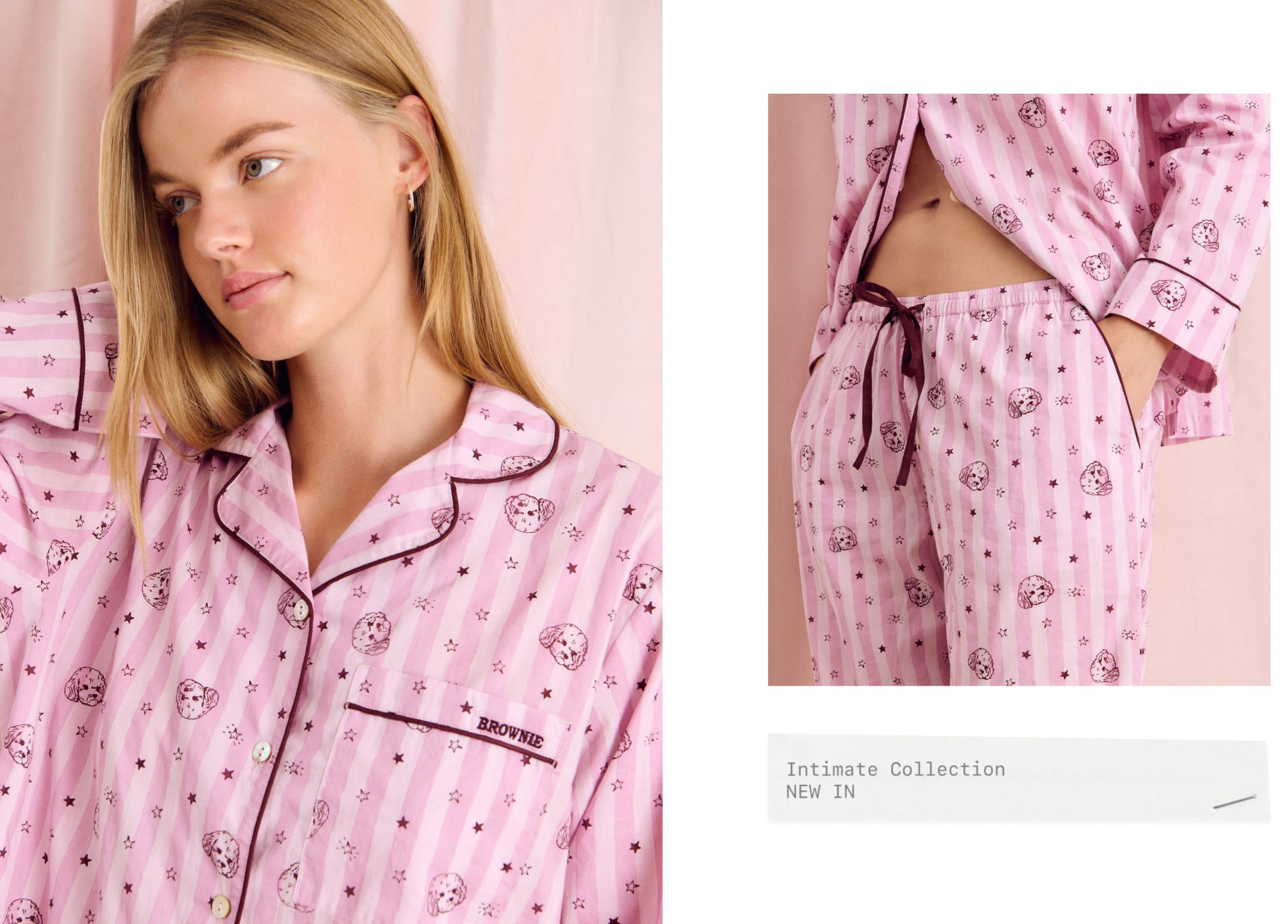 Pijama estampado