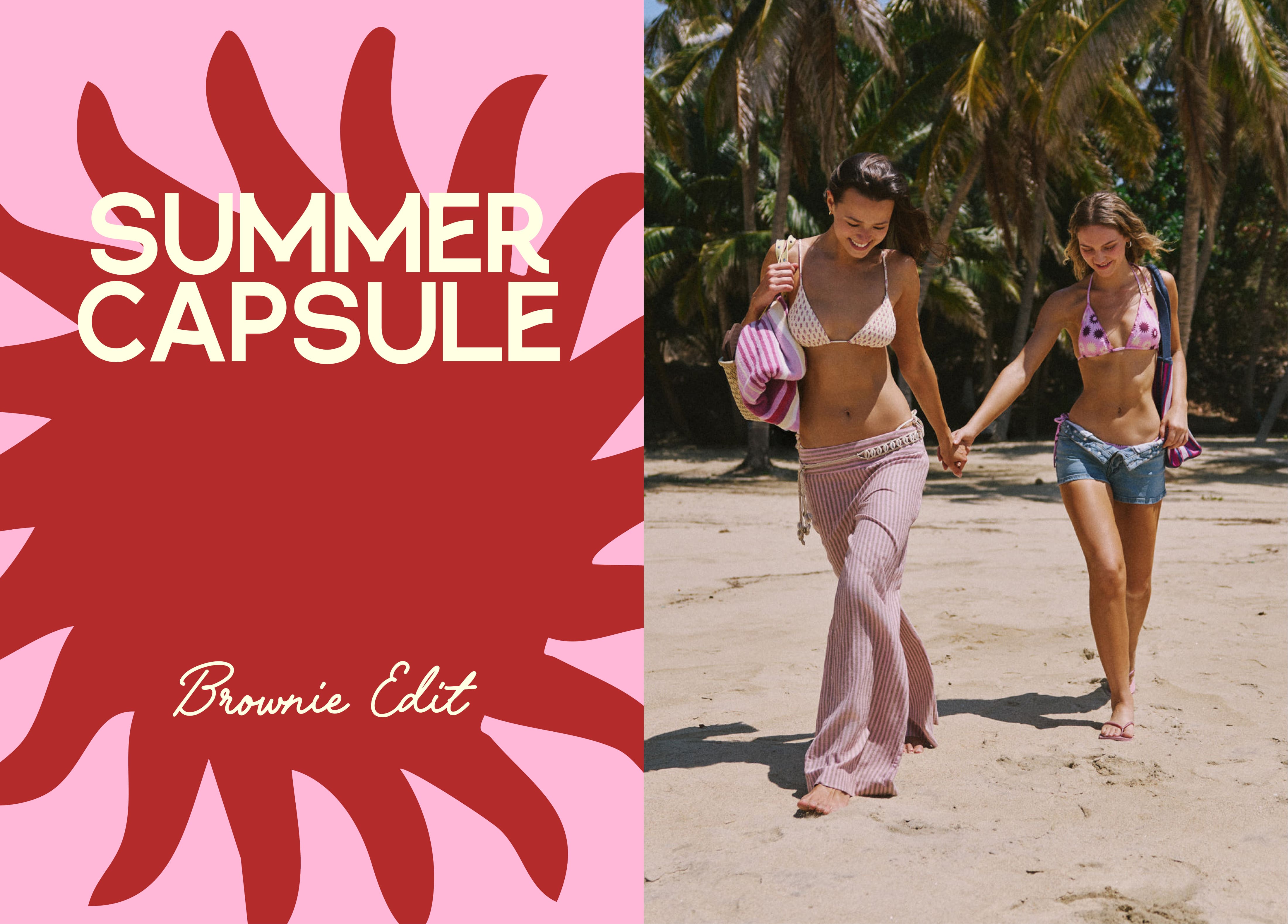 Top triangular com smock estampado