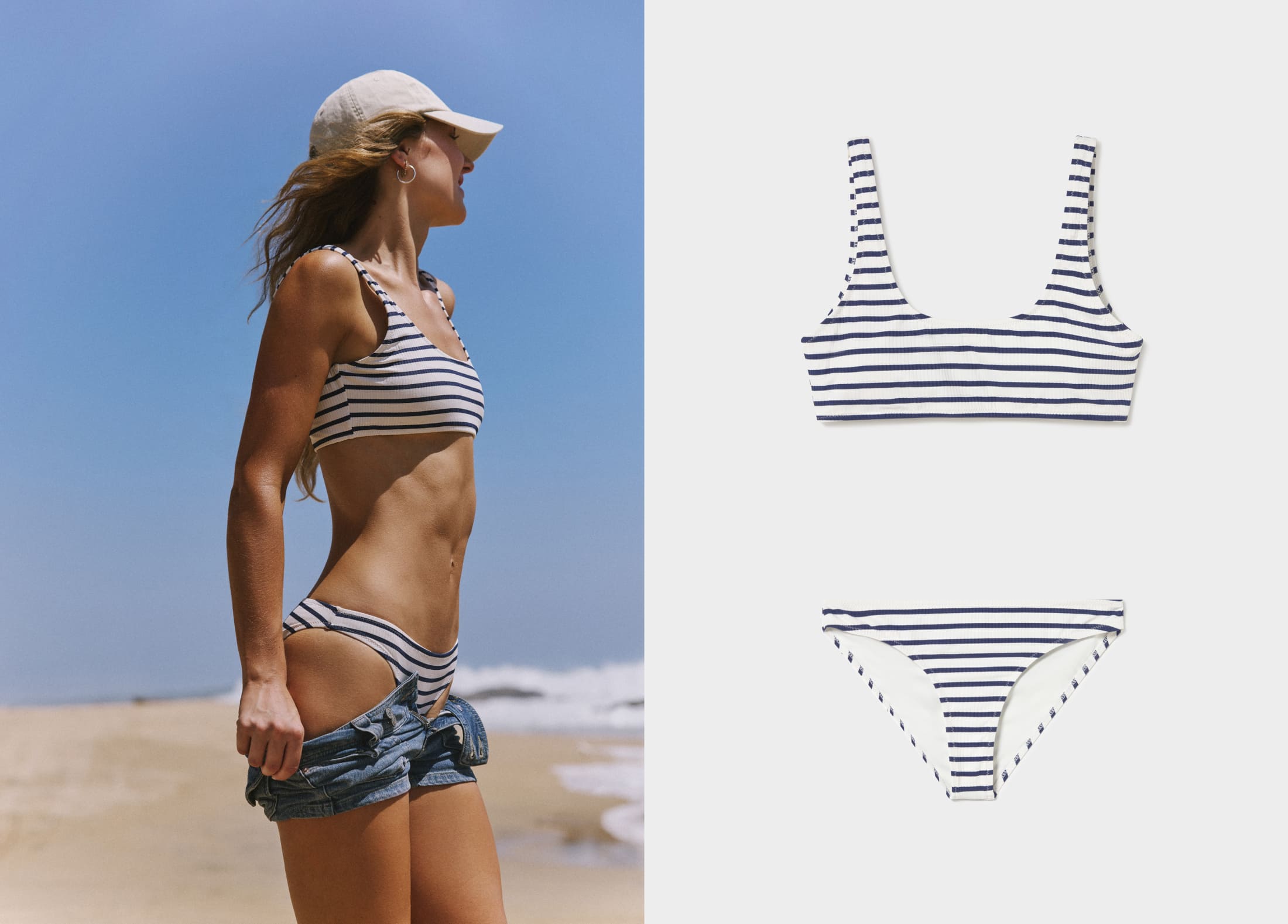 Braguita bikini raya tejida marinera