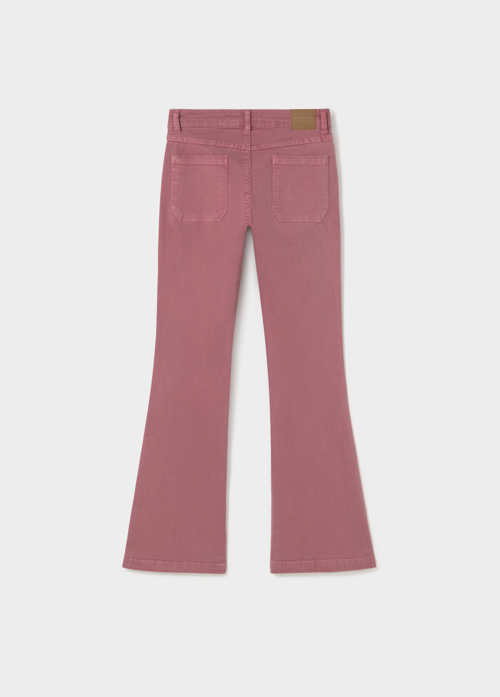 Pantalon évasé poches