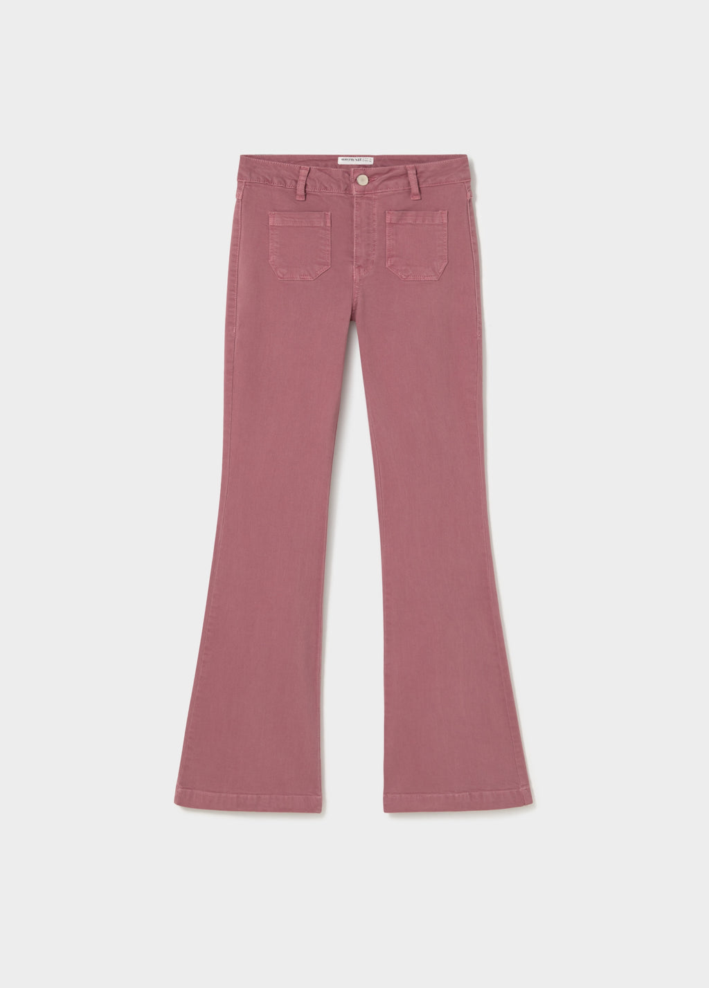 Pantalon évasé poches