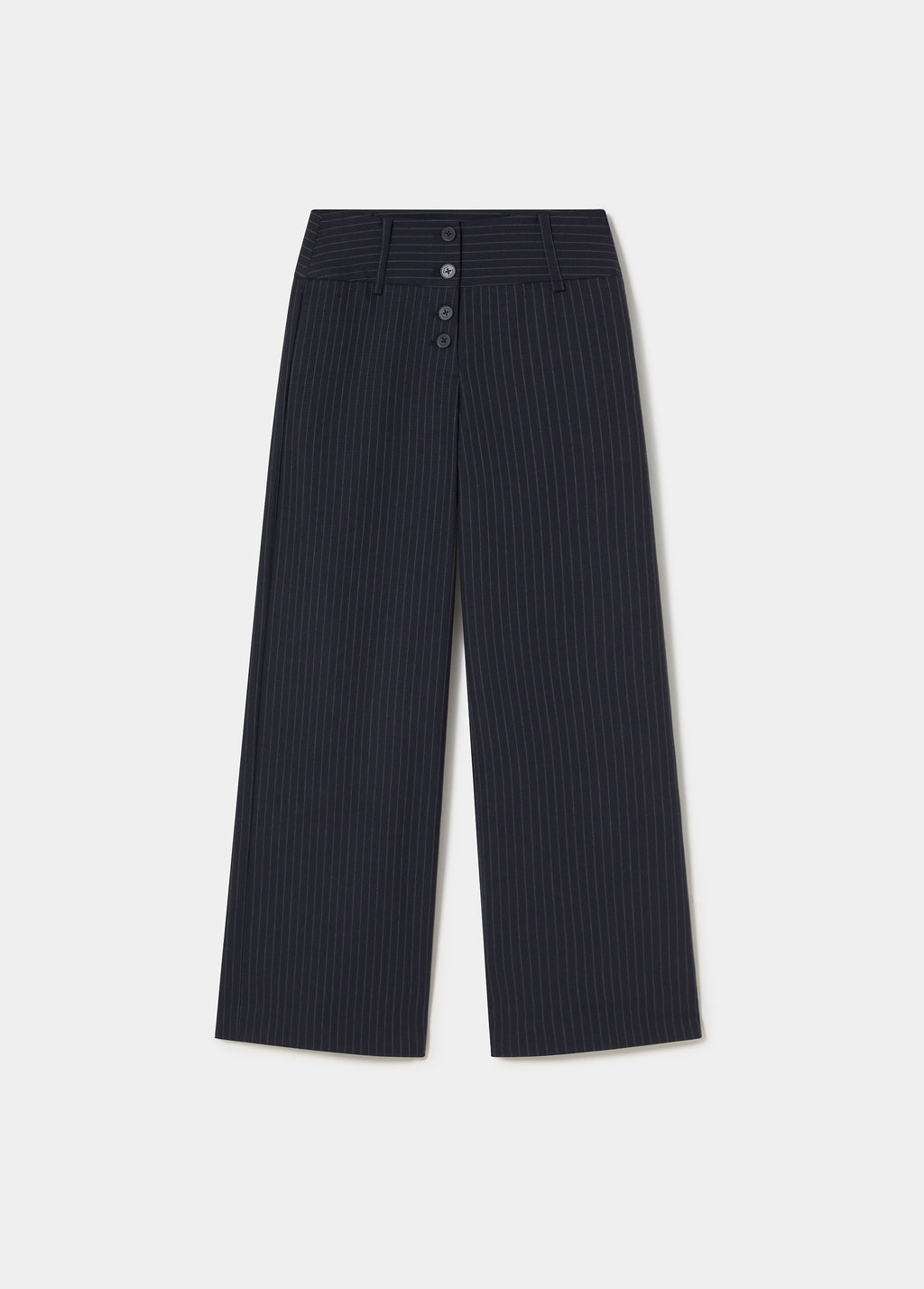 Hose mit weitem gestreift