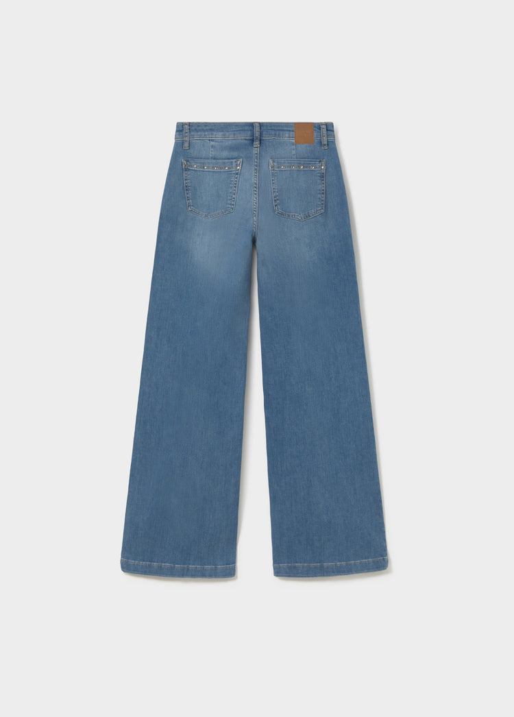 Pantalons culotte amb taches