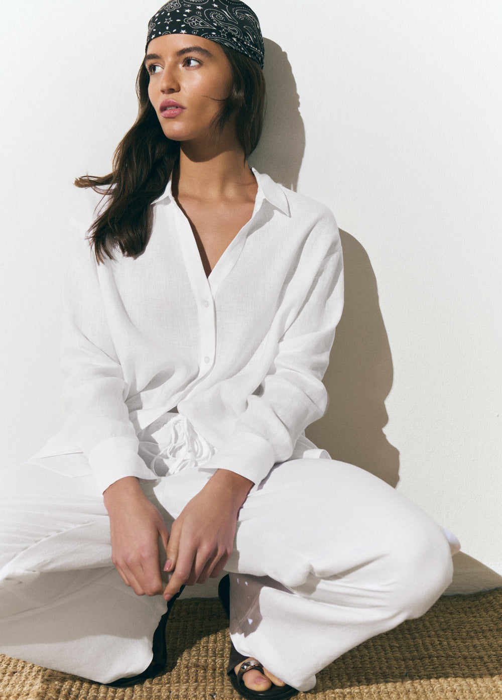 Flowy pants with pocket