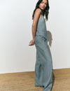 Flowy pants with pocket patch