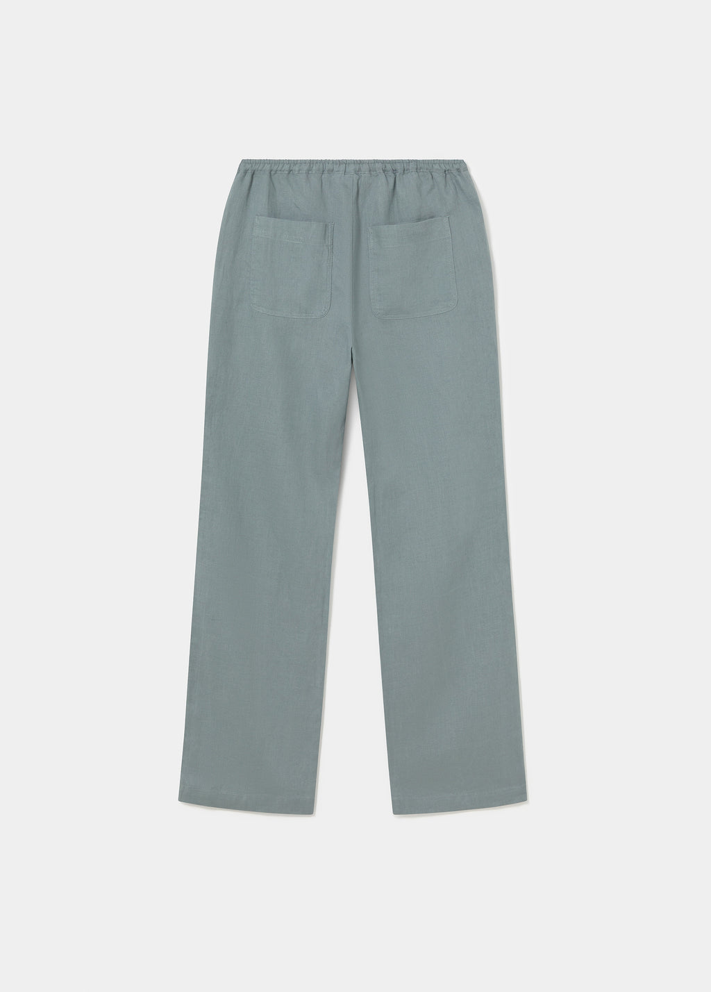 Flowy pants with pocket patch