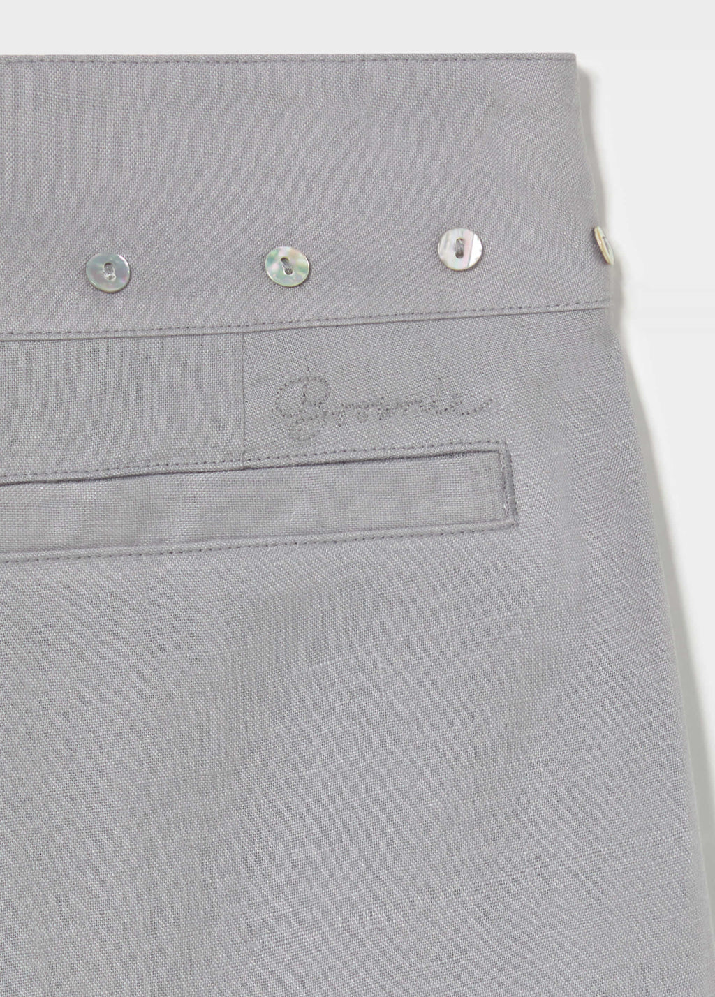 Pantalon fluide lin