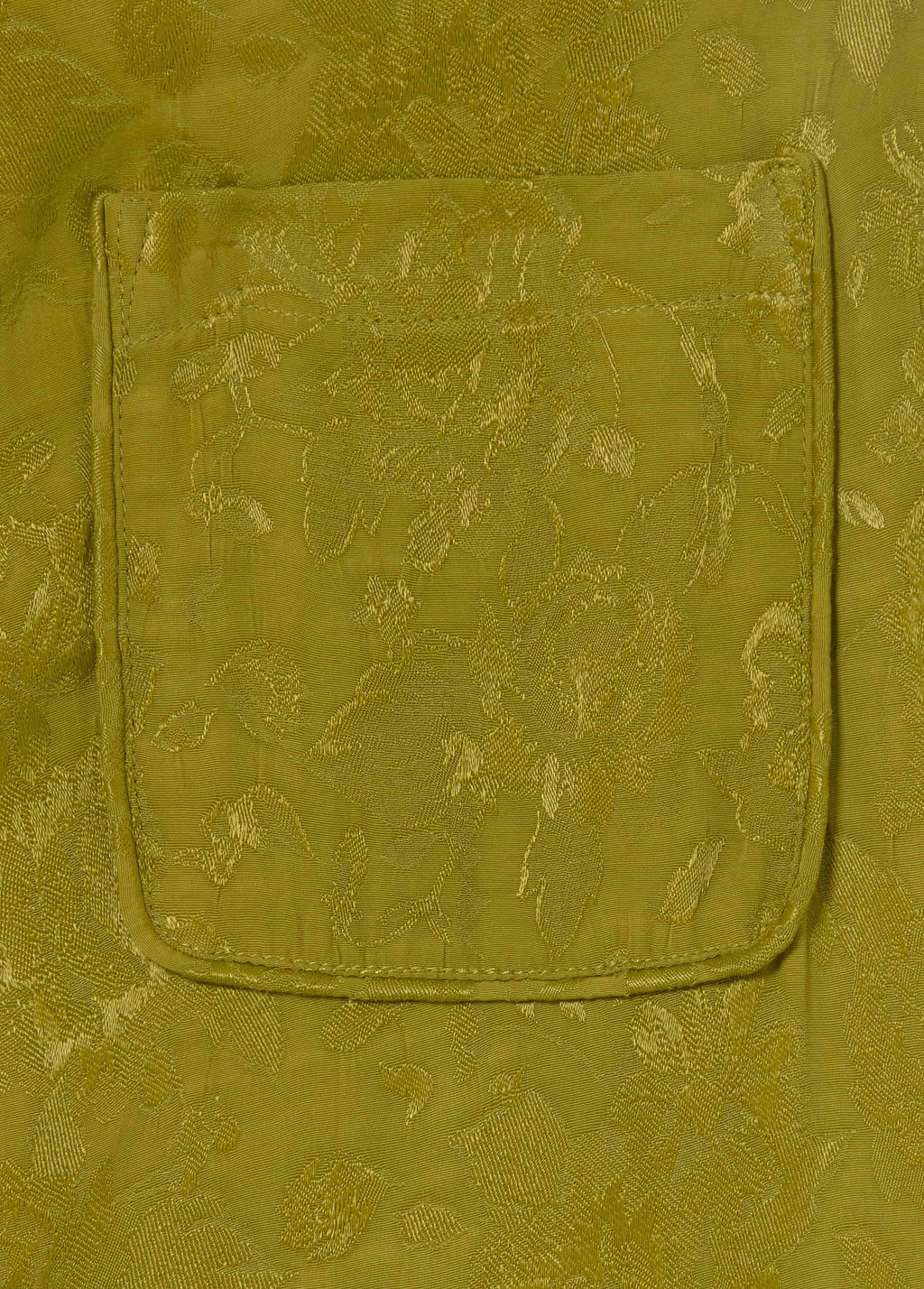 Satin jacquard pants