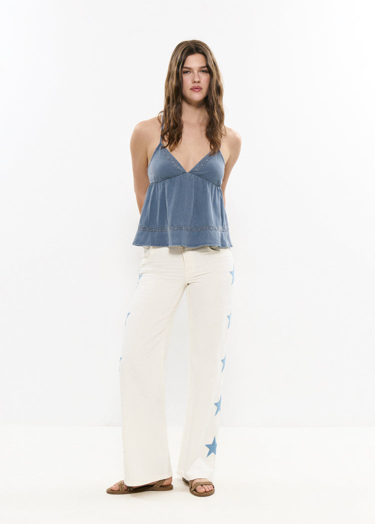 Pantalón multiestrellas lateral