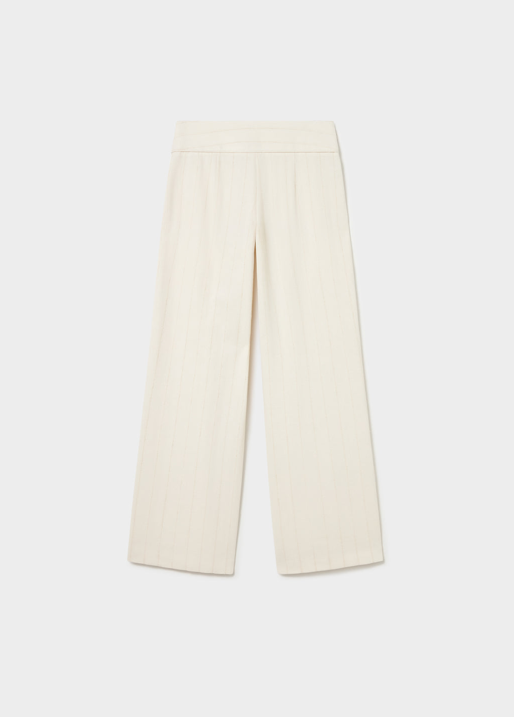 Pantalón tiro bajo tejido textura