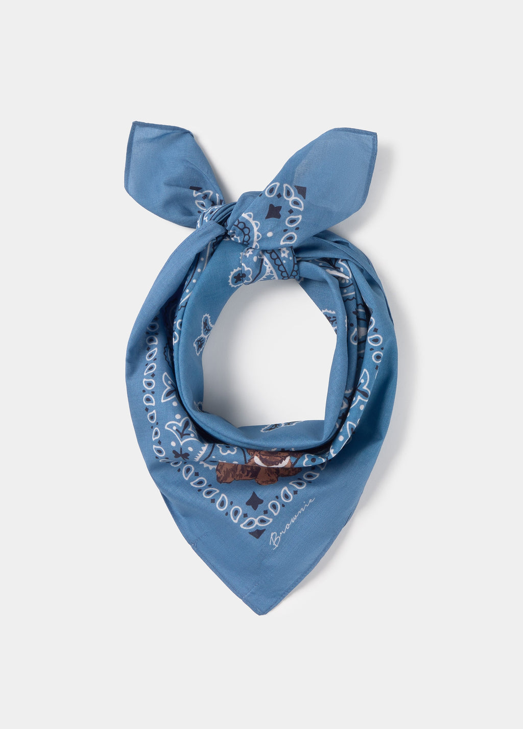 Dog print scarf