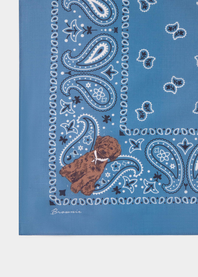 Foulard stampato cagnolino