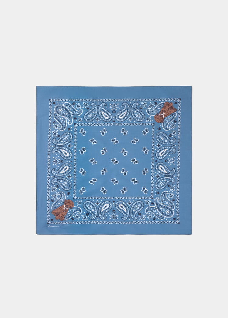 Foulard stampato cagnolino