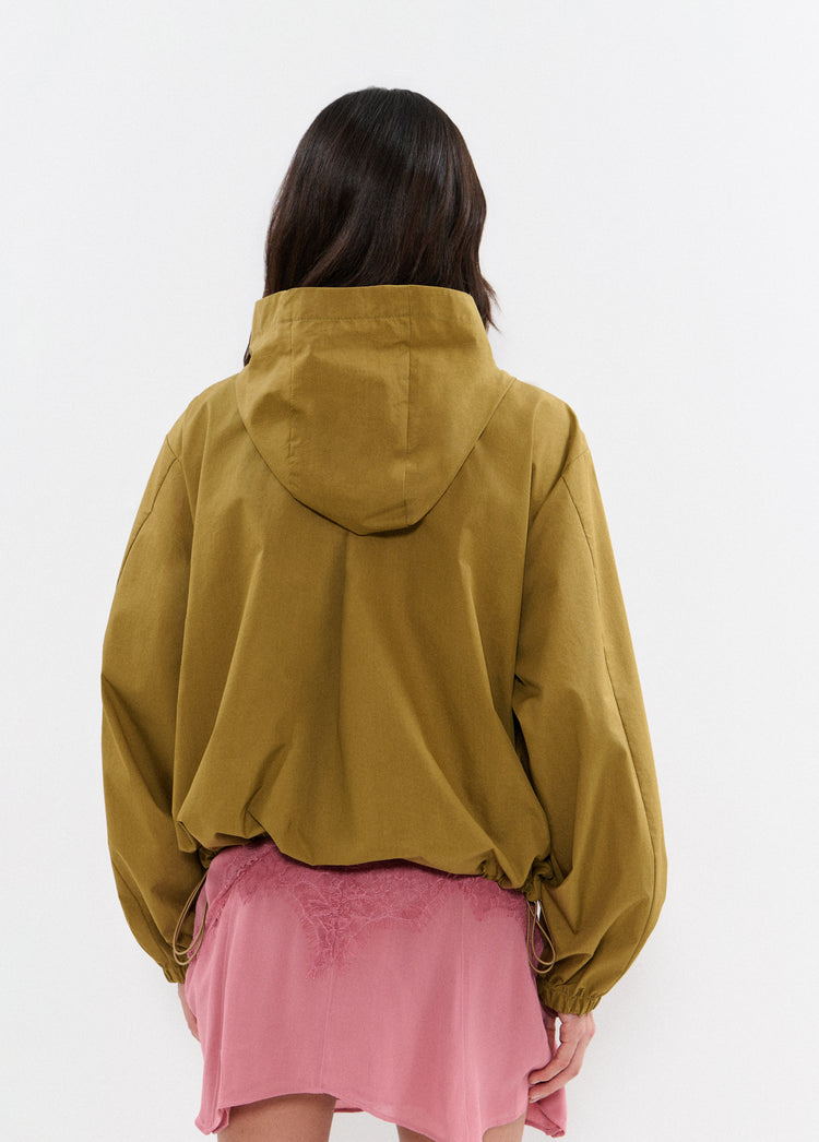 Parka algodón con capucha