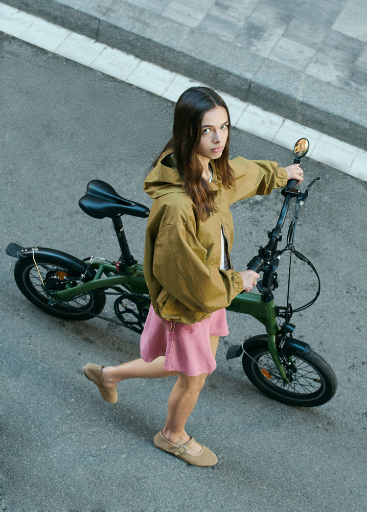 Parka algodón con capucha