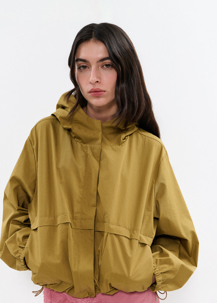 Parka algodón con capucha