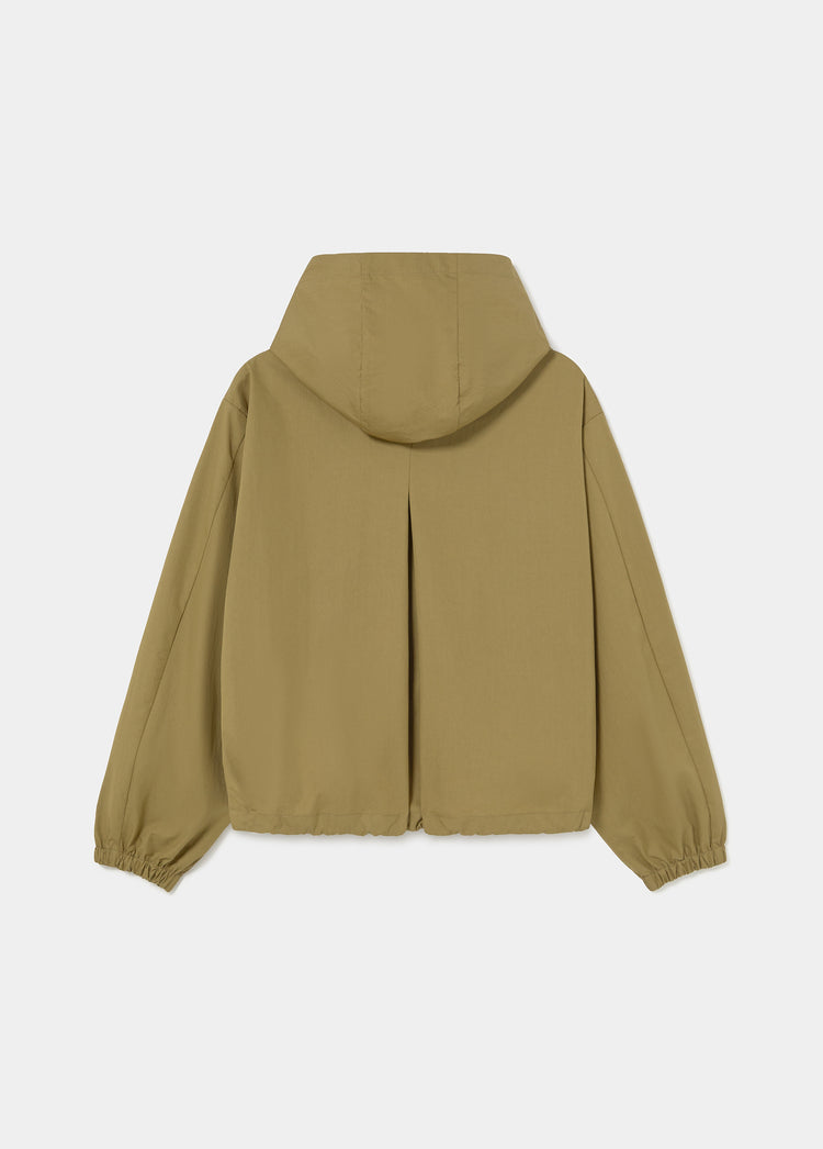 Parka algodón con capucha