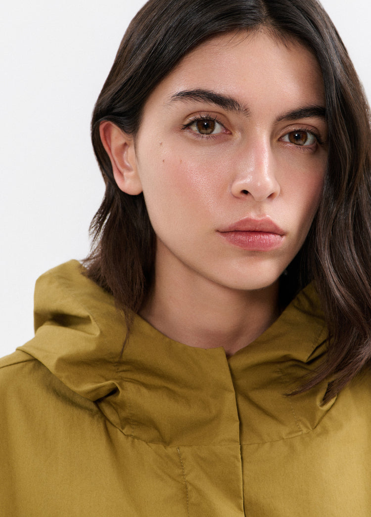 Parka algodón con capucha