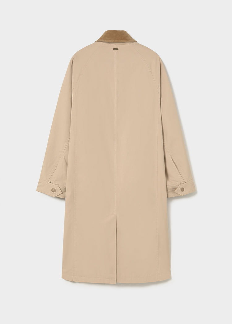 Langer Baumwoll-Parka