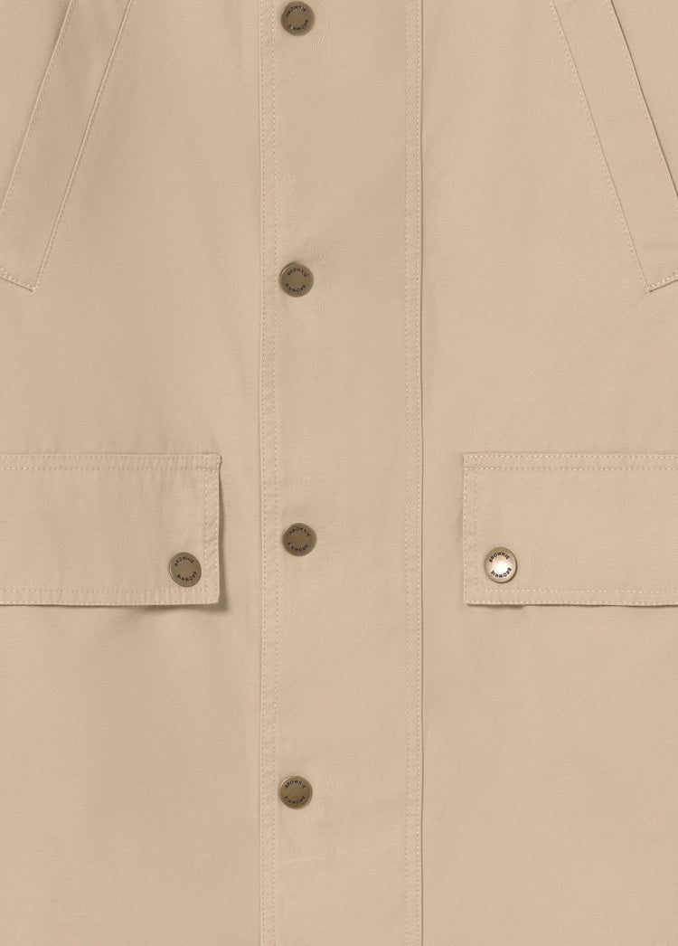 Langer Baumwoll-Parka