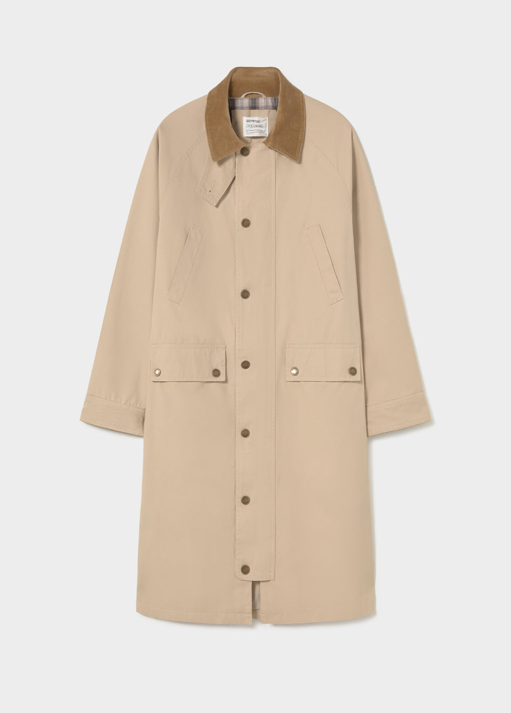 Parka longue coton