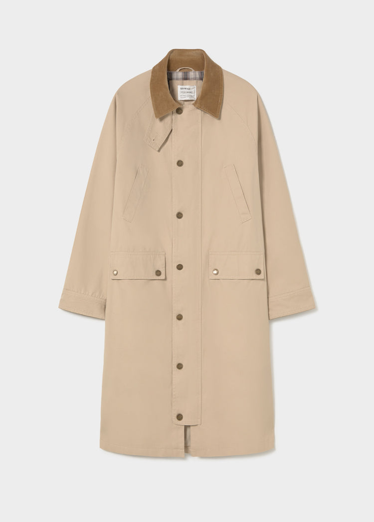 Langer Baumwoll-Parka
