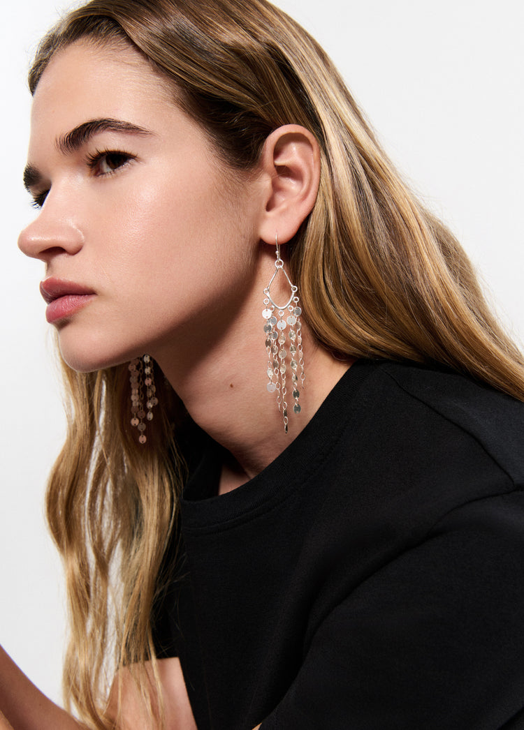 Pendiente boho multichapas