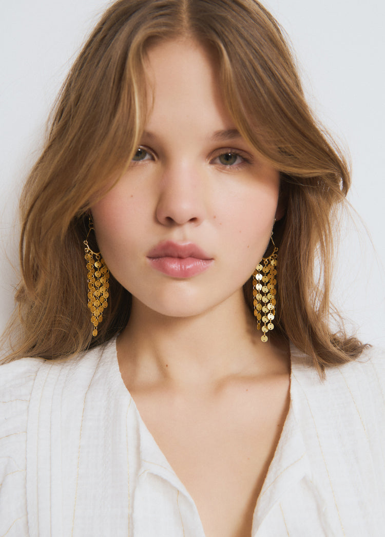 Brinco boho multichapas