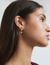 Shiny star earrings