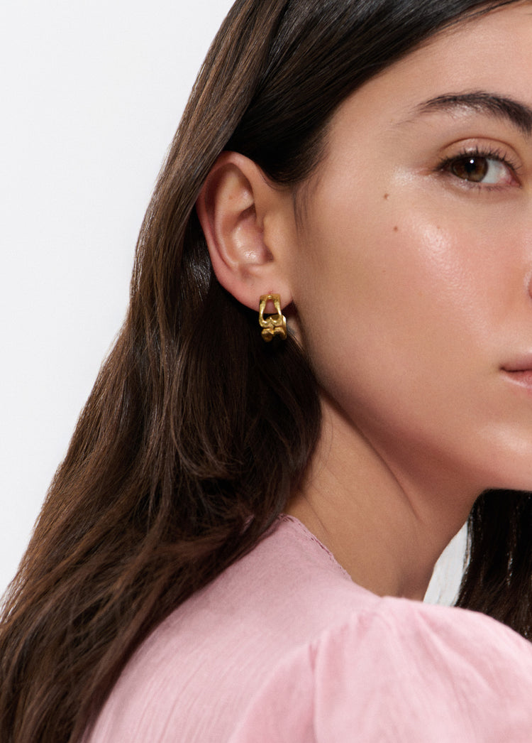 Pendientes b corazón