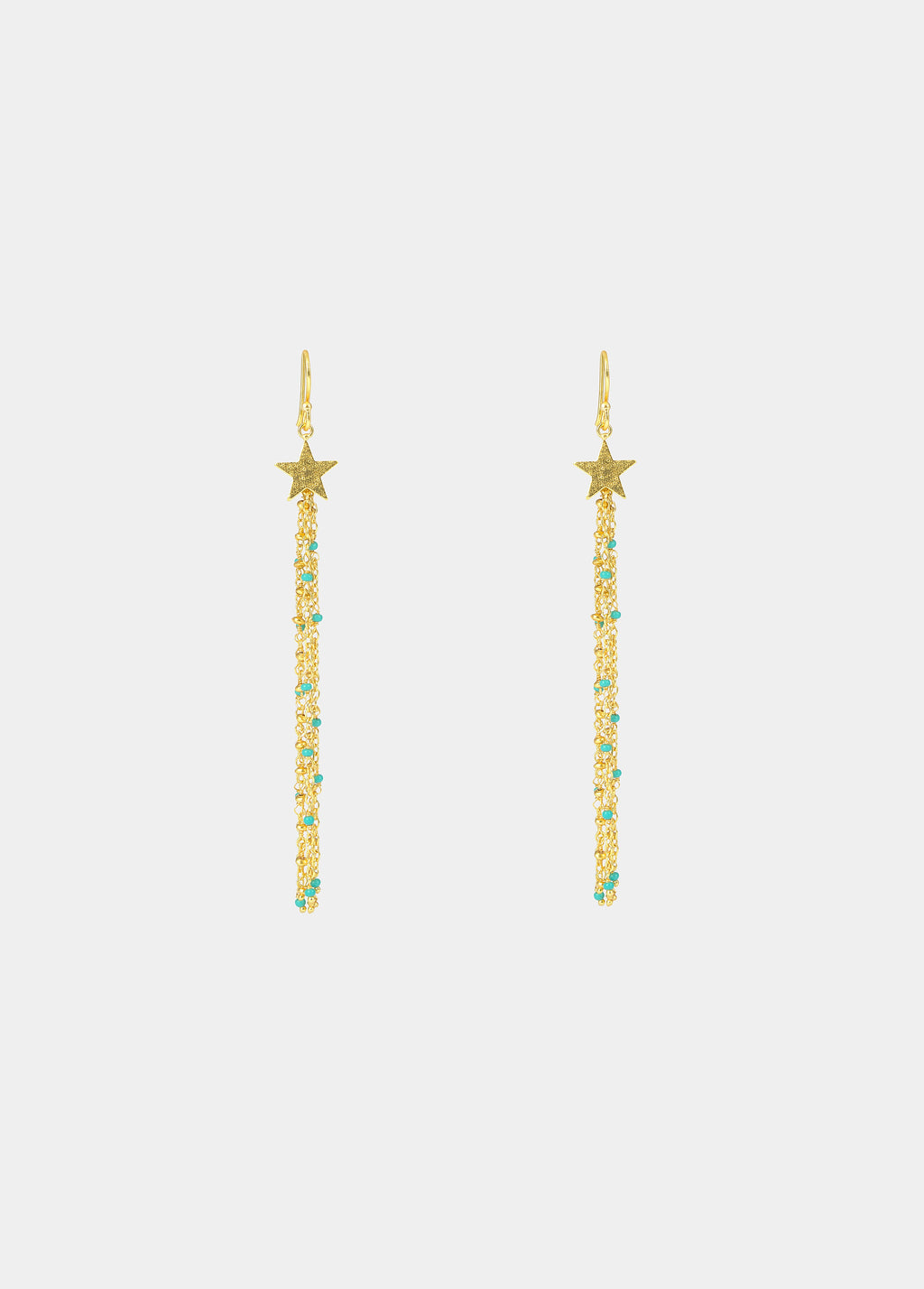 Pendientes estrella piedras