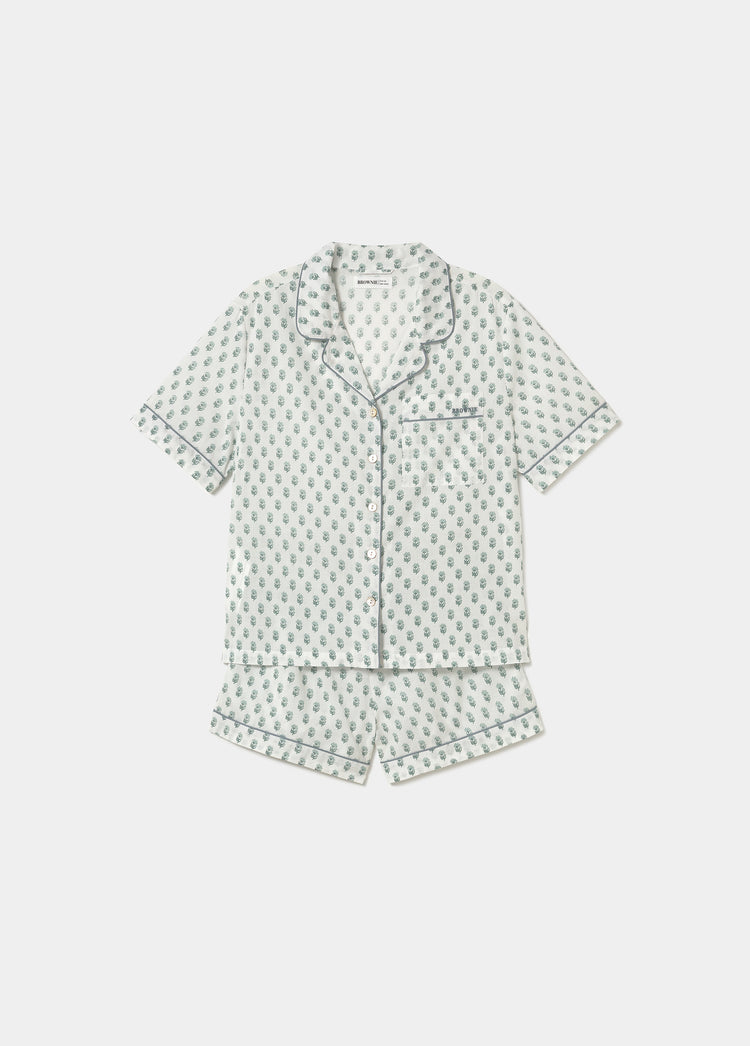 Pijama manga corta
