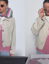 Gepolsterter Trenchcoat