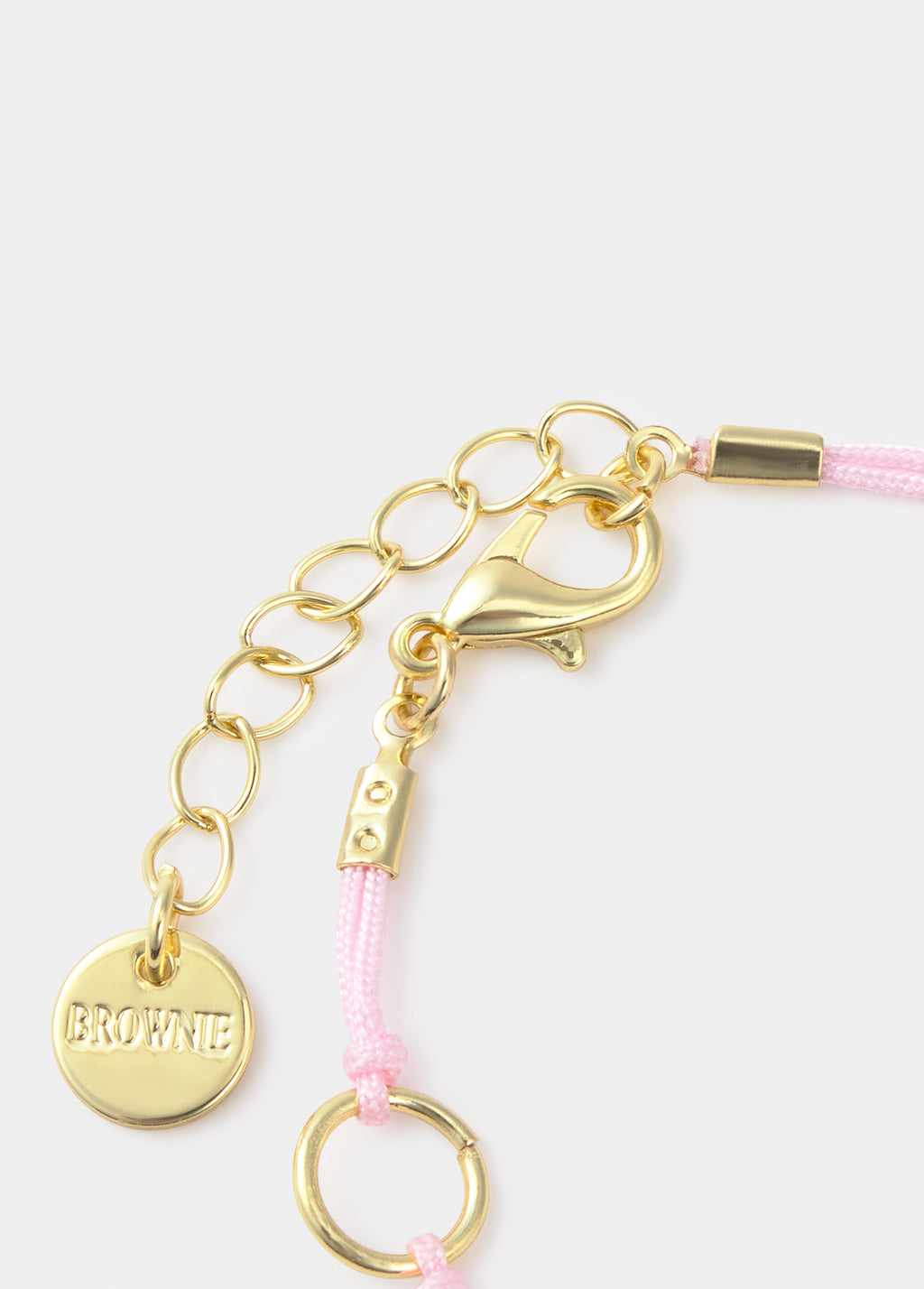 Cord bracelet with charms