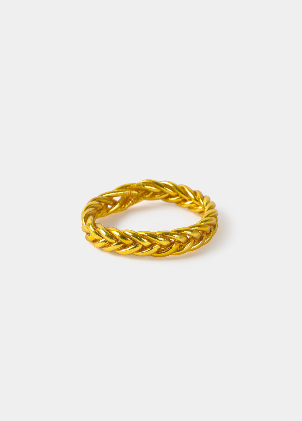 Pulsera pan de oro trenzada