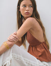 Medium gold-plated bracelet